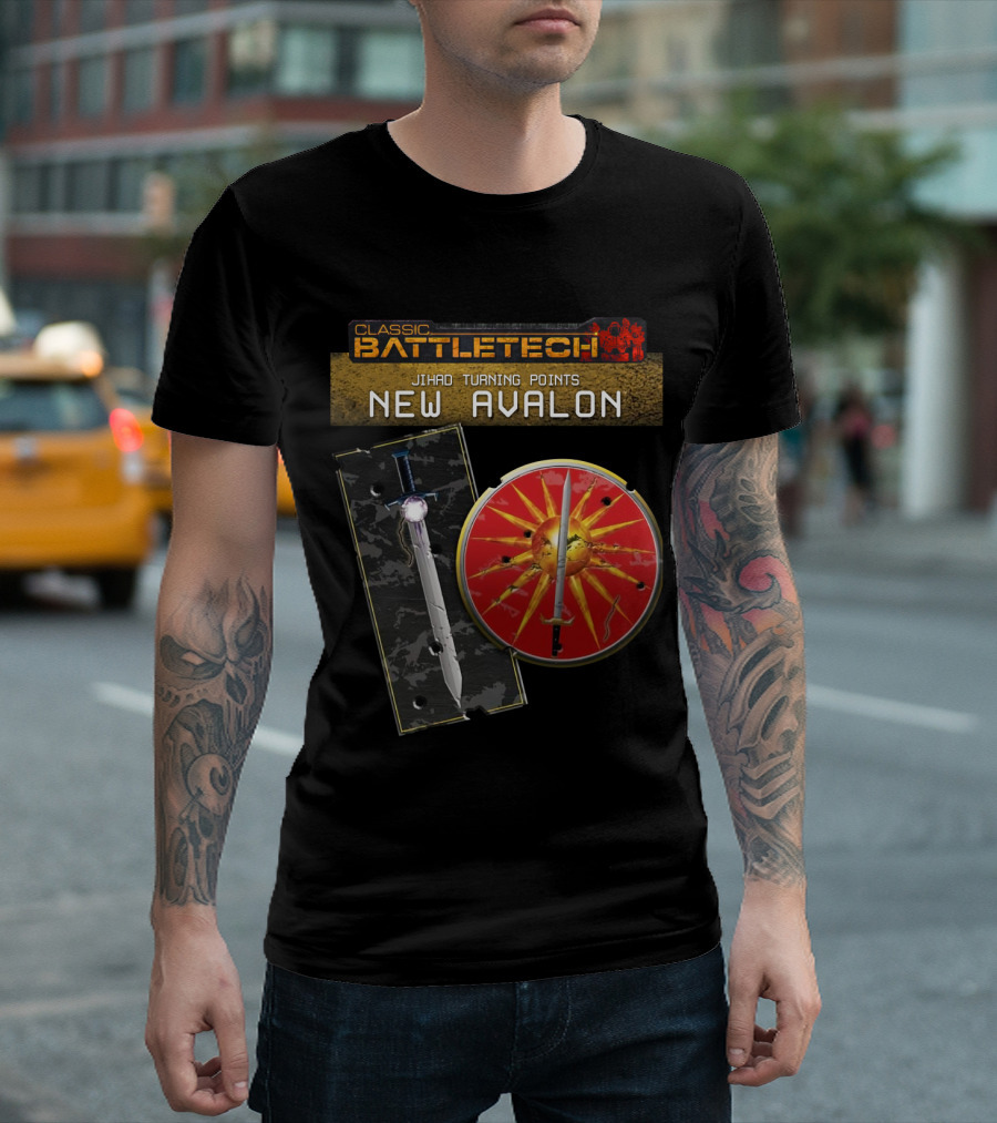 Classic BattleTech Jihad Turning Points New Avalon BTT JTP T-Shirt