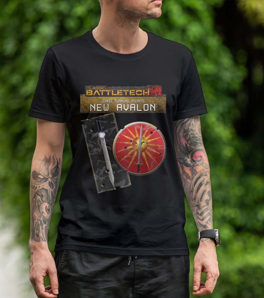 Classic BattleTech Jihad Turning Points New Avalon BTT JTP T-Shirt