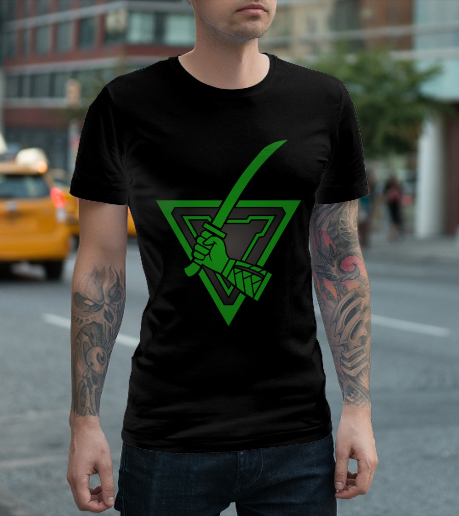 House Liao Front Emblem Sword and Shield T-Shirt