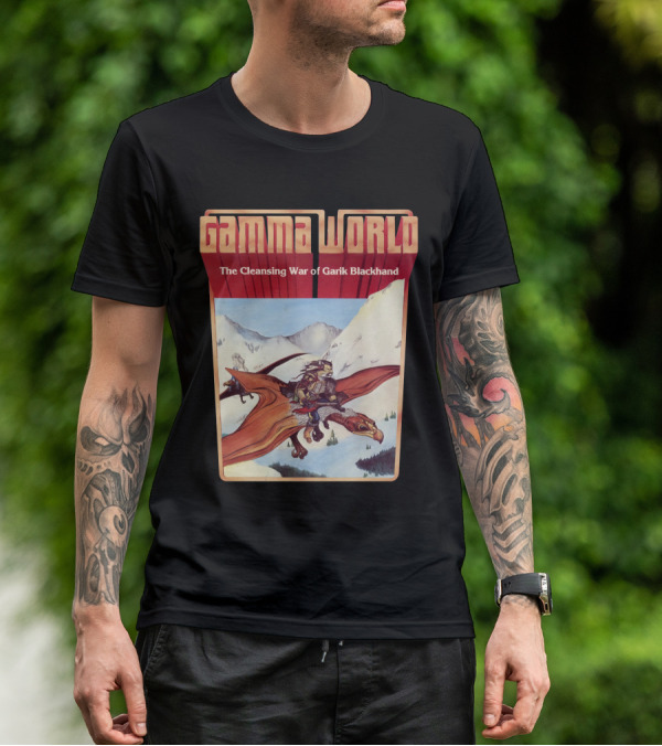 Gamma World The Cleansing War Of Garik Blackhand T-Shirt