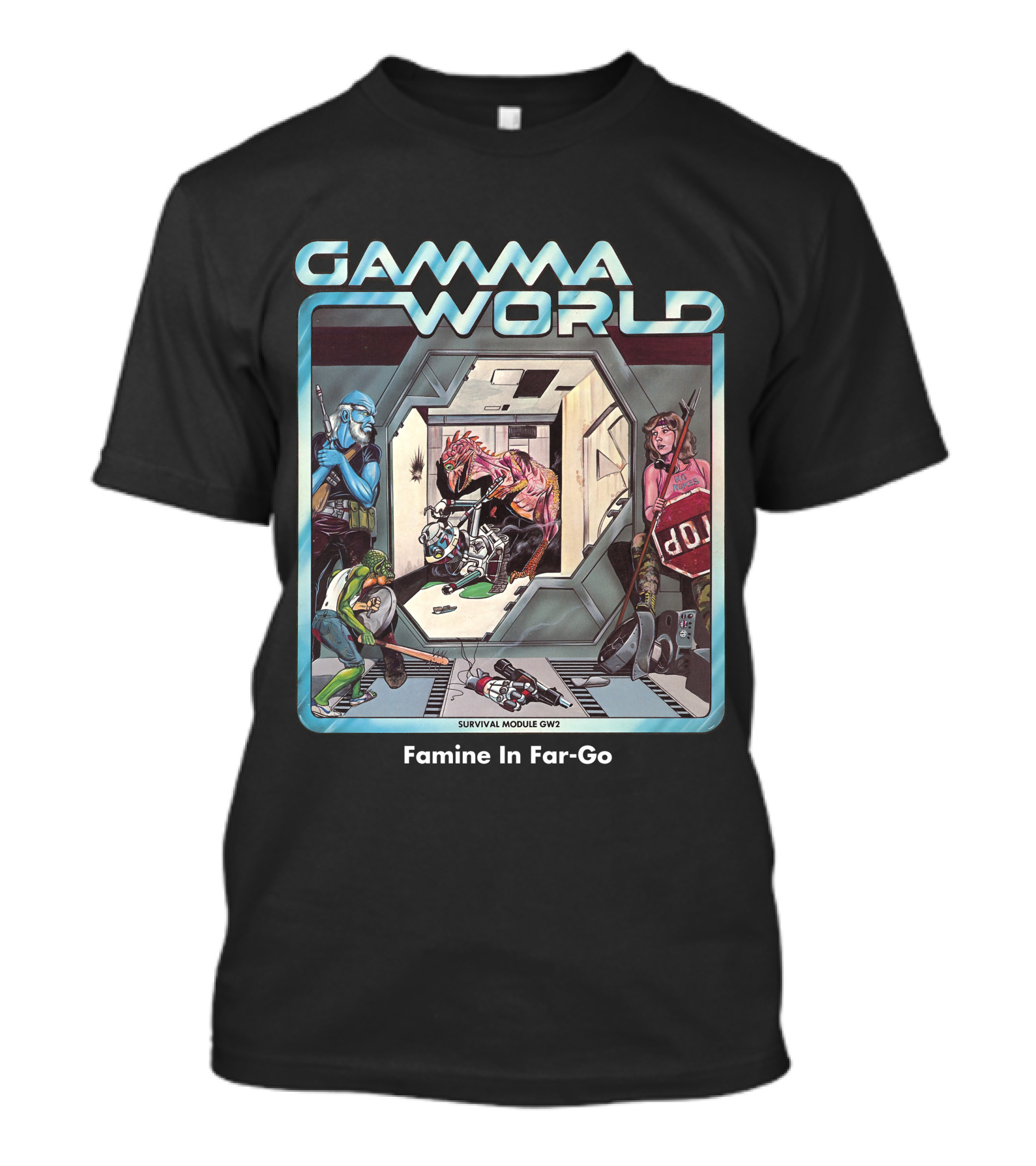 Gamma World Survival Module GW2 Famine In Far-Go T-Shirt