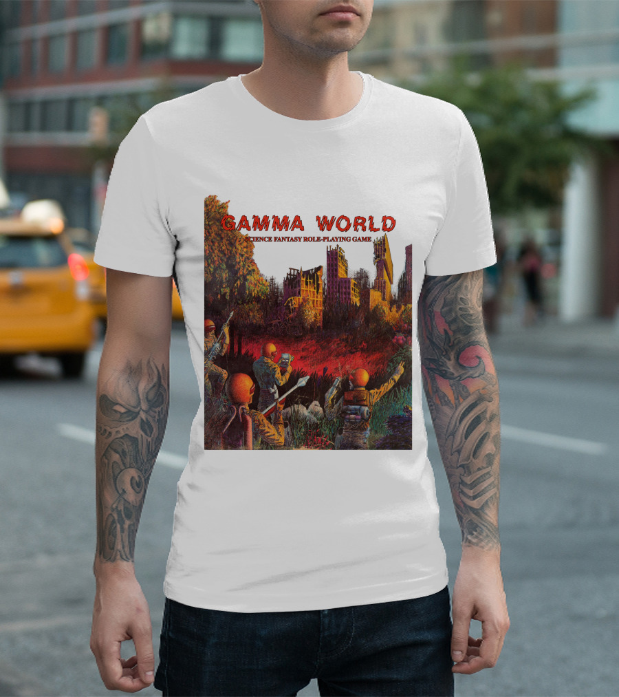 Gamma World Science Fantasy Role-Playing Game 1st Edition T-Shirt