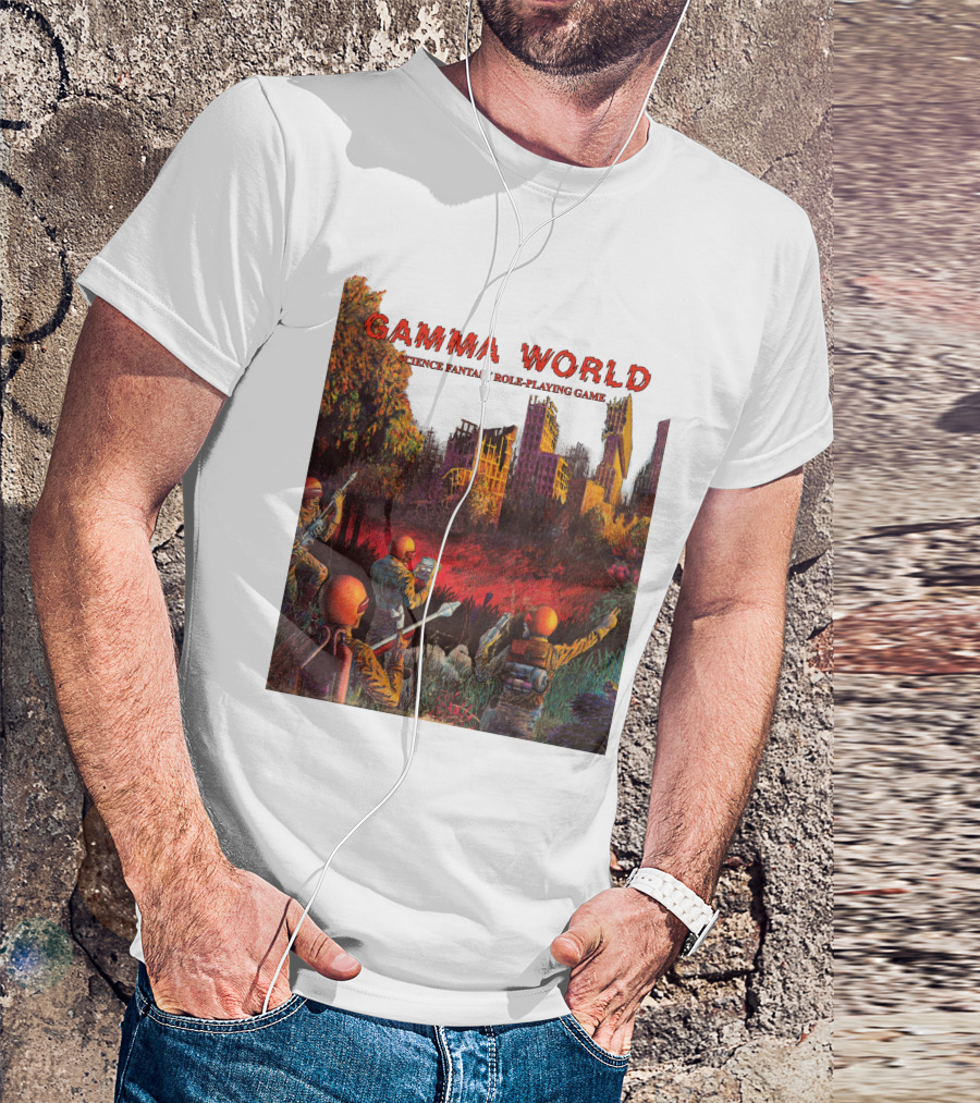 Gamma World Science Fantasy Role-Playing Game 1st Edition T-Shirt