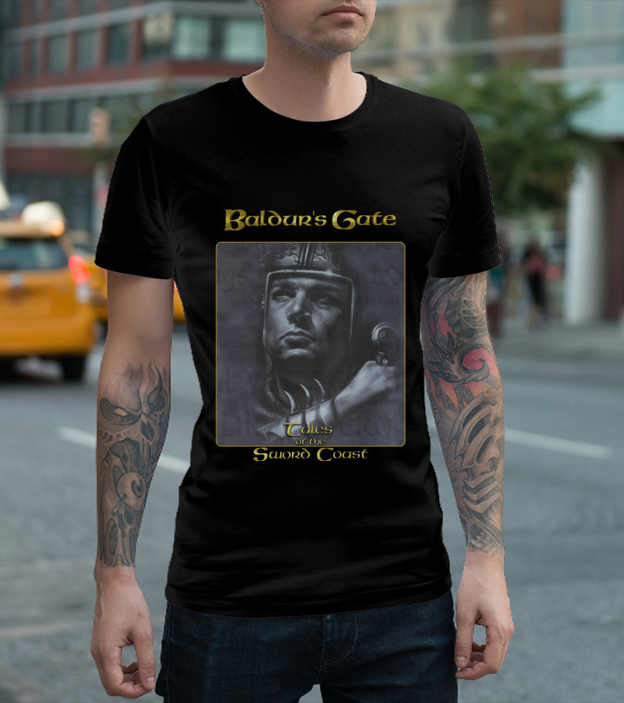 Baldur's Gate Tales of the Sword Coast Warrior T-Shirt