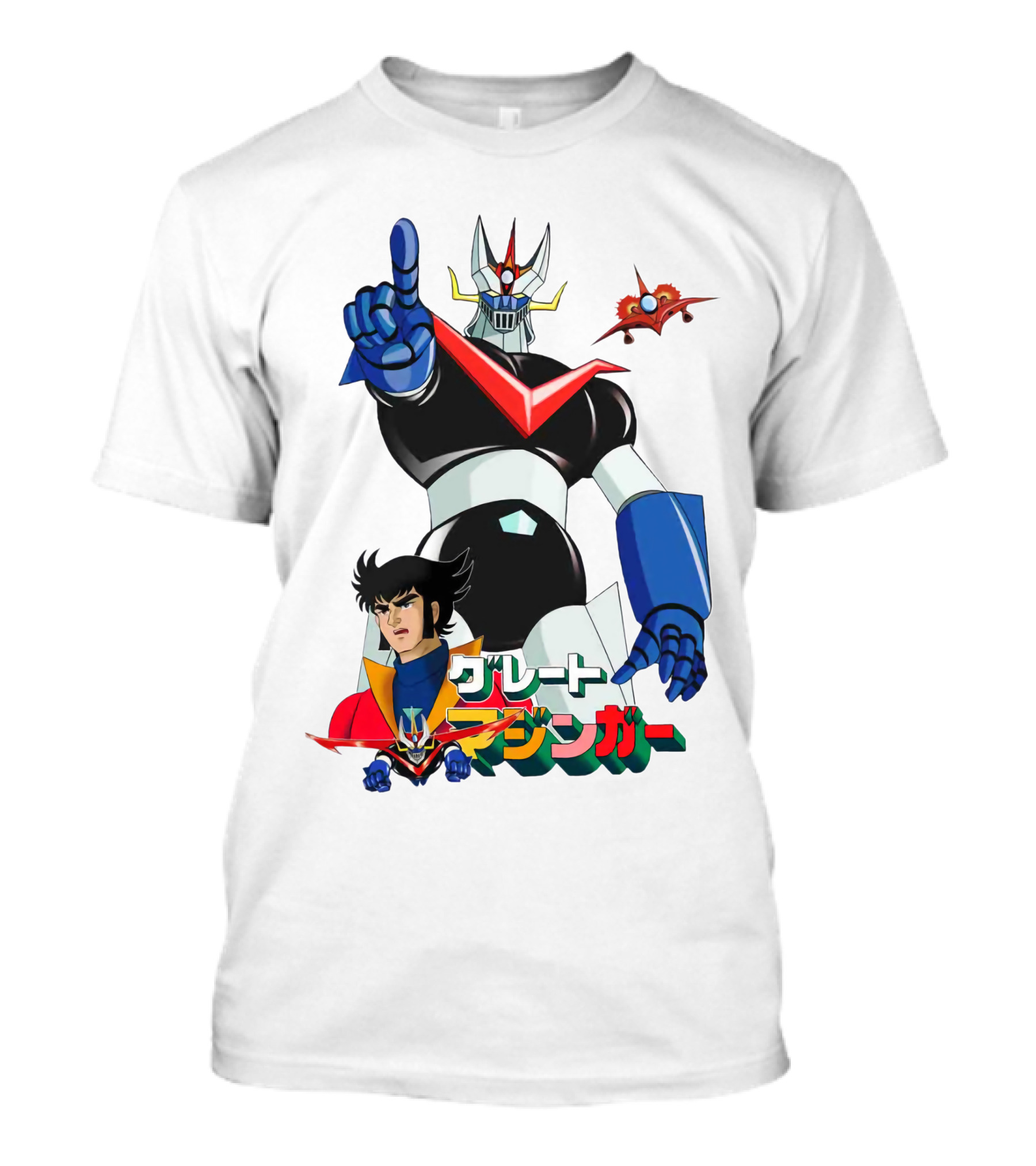Great Mazinger Robot Anime Character T-Shirt