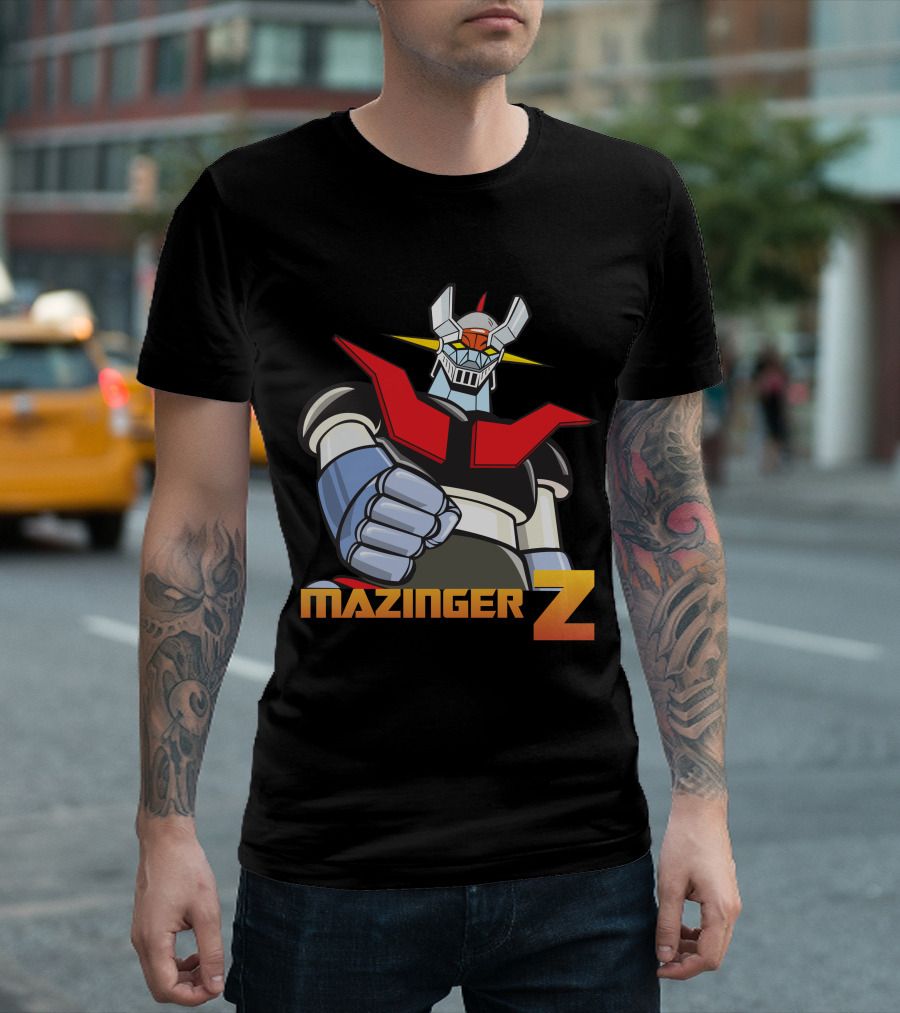 Shin Mazinger Z Robot Iconic Animated Sci-Fi Character T-Shirt