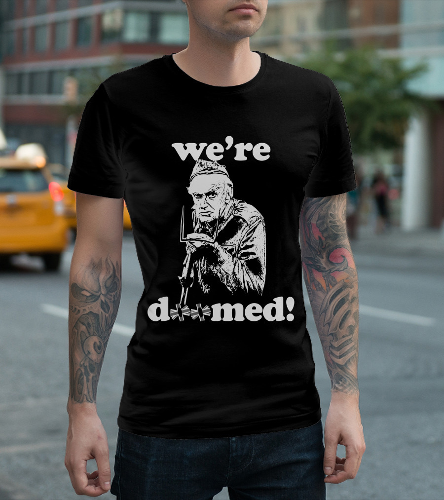 We're Doomed Dad's Army Classic Pose T-Shirt