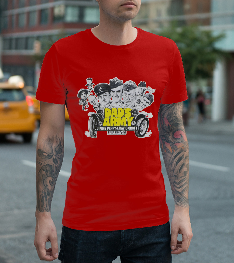 Dad's Army by Jimmy Perry and David Croft BBC 1975 T-Shirt