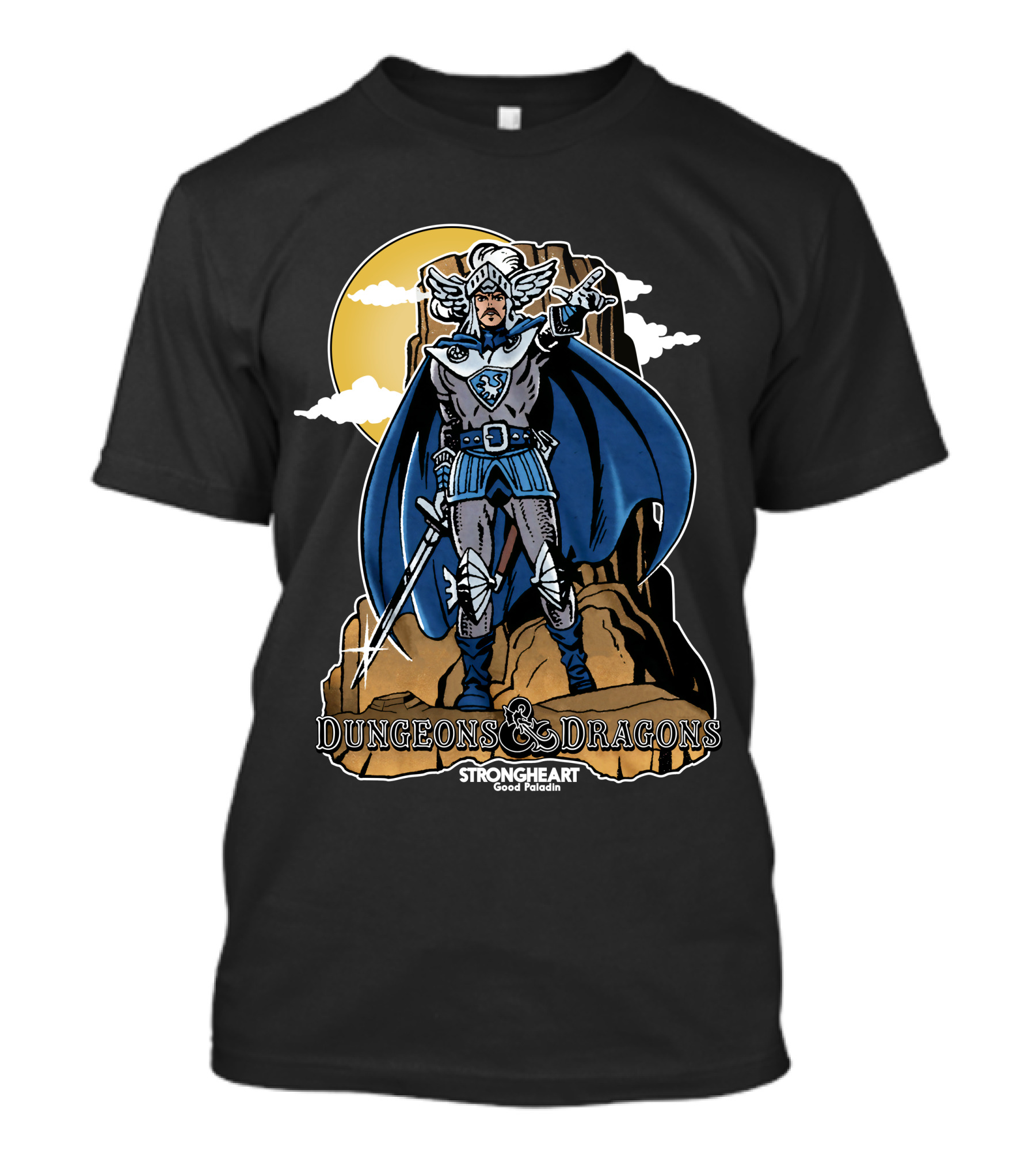 Dungeons And Dragons Strongheart Good Paladin T-Shirt