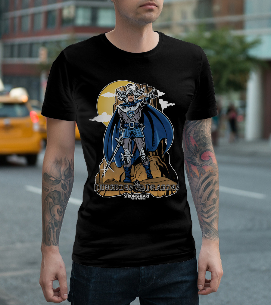 Dungeons And Dragons Strongheart Good Paladin T-Shirt