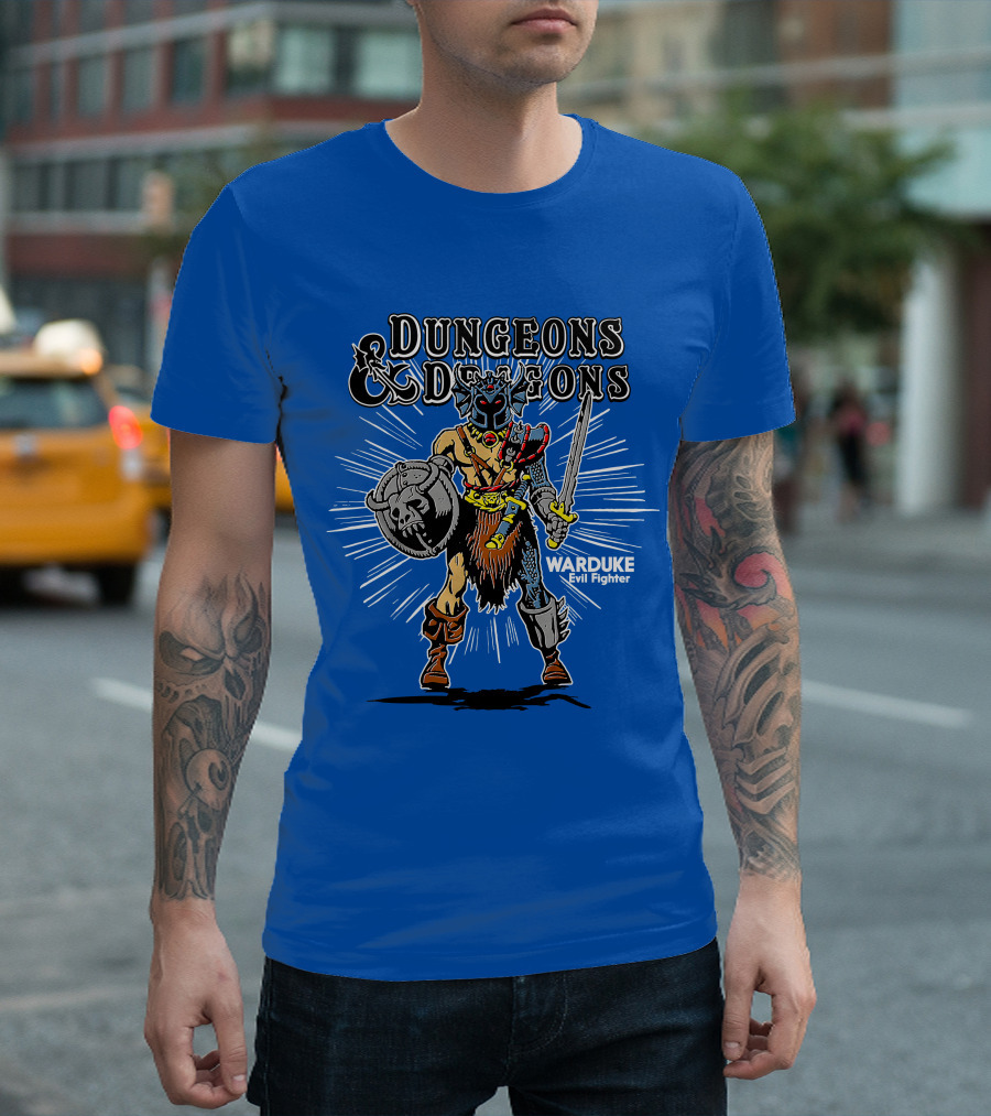 Dungeons And Dragons Warduke Evil Fighter T-Shirt