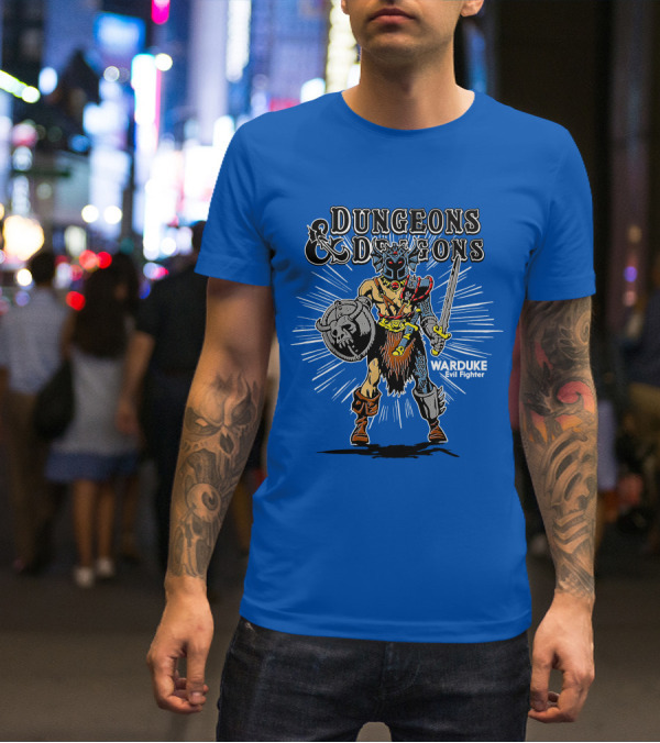 Dungeons And Dragons Warduke Evil Fighter T-Shirt