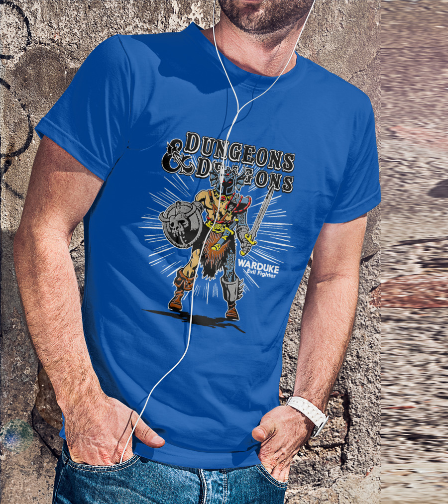 Dungeons And Dragons Warduke Evil Fighter T-Shirt