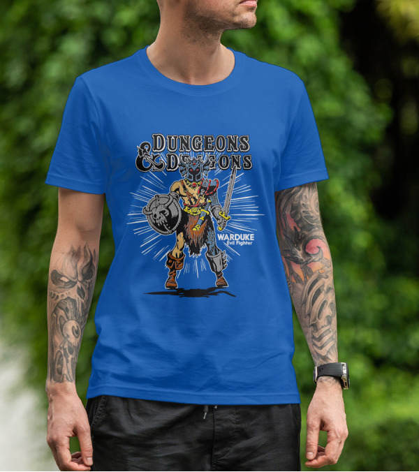 Dungeons And Dragons Warduke Evil Fighter T-Shirt