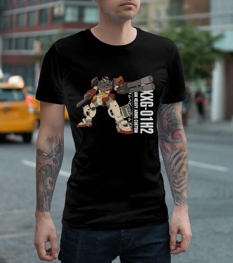 XXG-01H2 AM Heavy Arms Custom Gundam T-Shirt