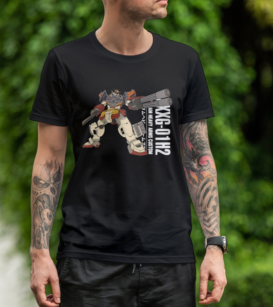 XXG-01H2 AM Heavy Arms Custom Gundam T-Shirt