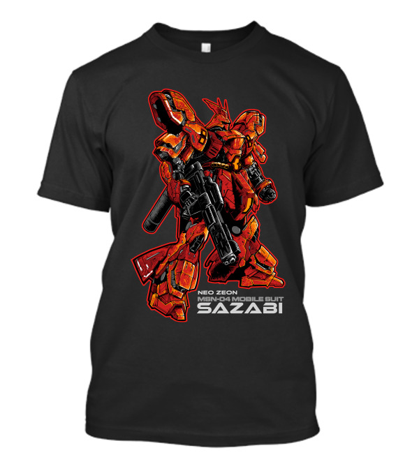 Sazabi Neo Zeon MSN-04 Mobile Suit Gundam T-Shirt