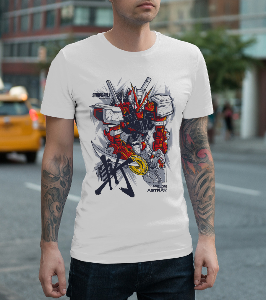 Snapfit Series MBF-P02 Gundam Astray Red Frame T-Shirt