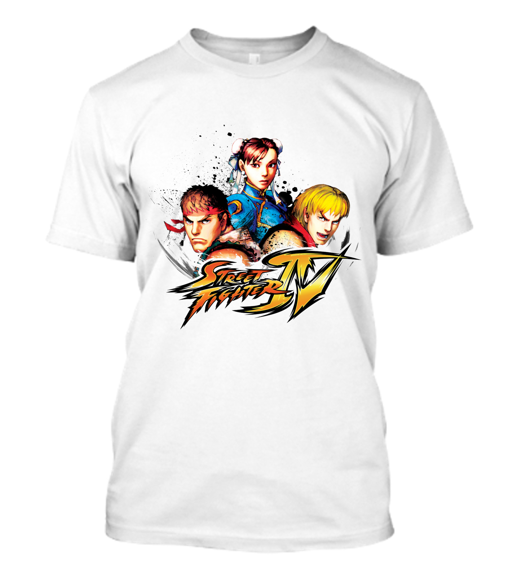 Street Fighter IV Ryu Chun-Li Ken T-Shirt