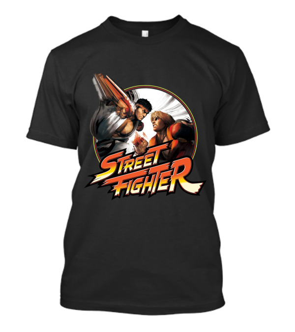 STREET FIGHTER Classic Showdown With Punchy Action T-Shirt
