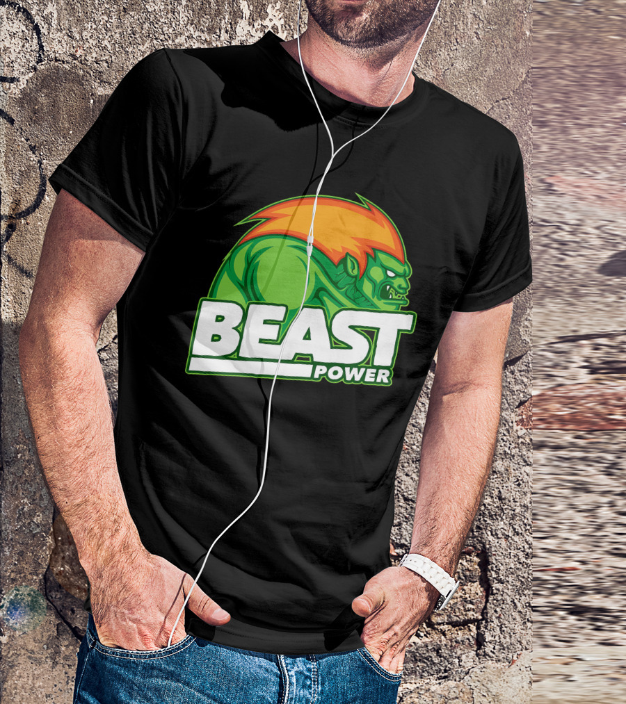 Beast Power Street Fighter 1 T-Shirt