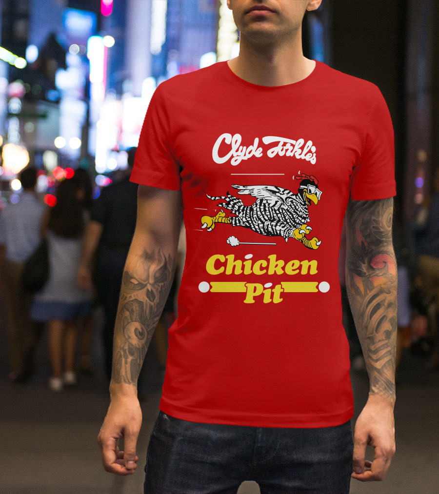 Clyde Torkle's Chicken Pit Racing Chicken T-Shirt