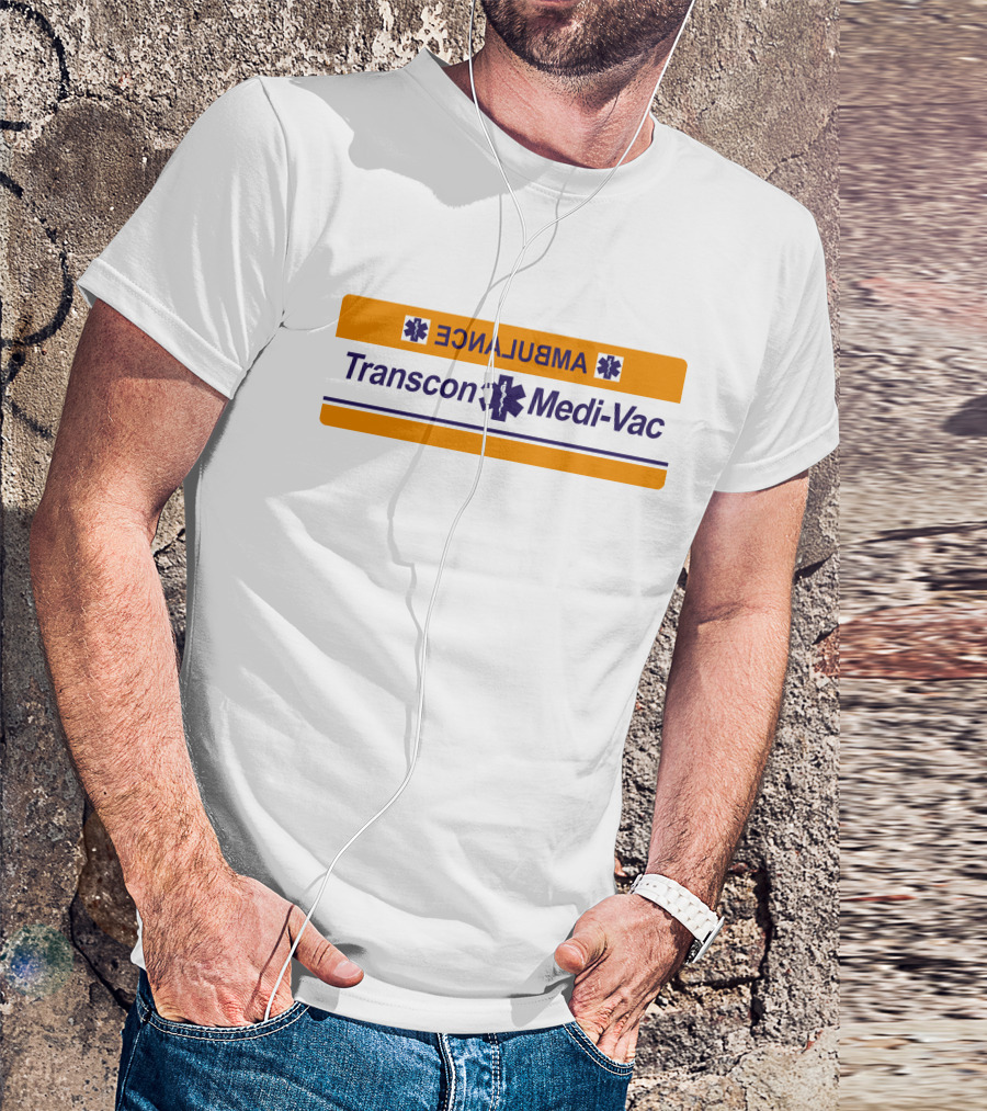 Transcon Medi-Vac Ambulance Medical Transport T-Shirt