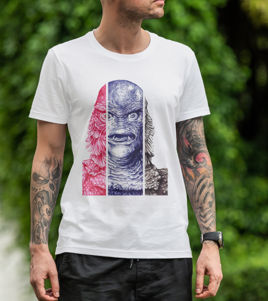Creature From The Black Lagoon Vintage T-Shirt