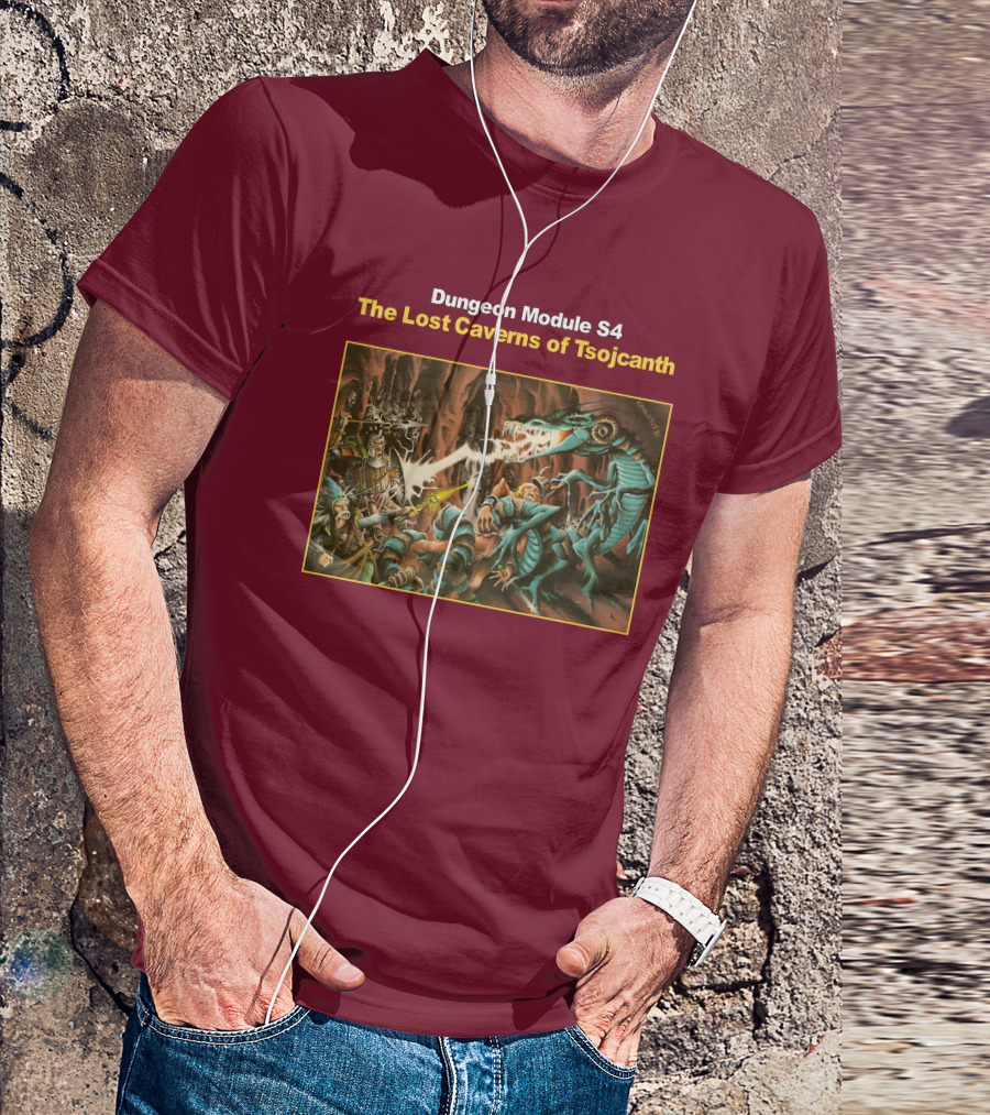 Dungeon Module S4 The Lost Caverns Of Tsojcanth T-Shirt