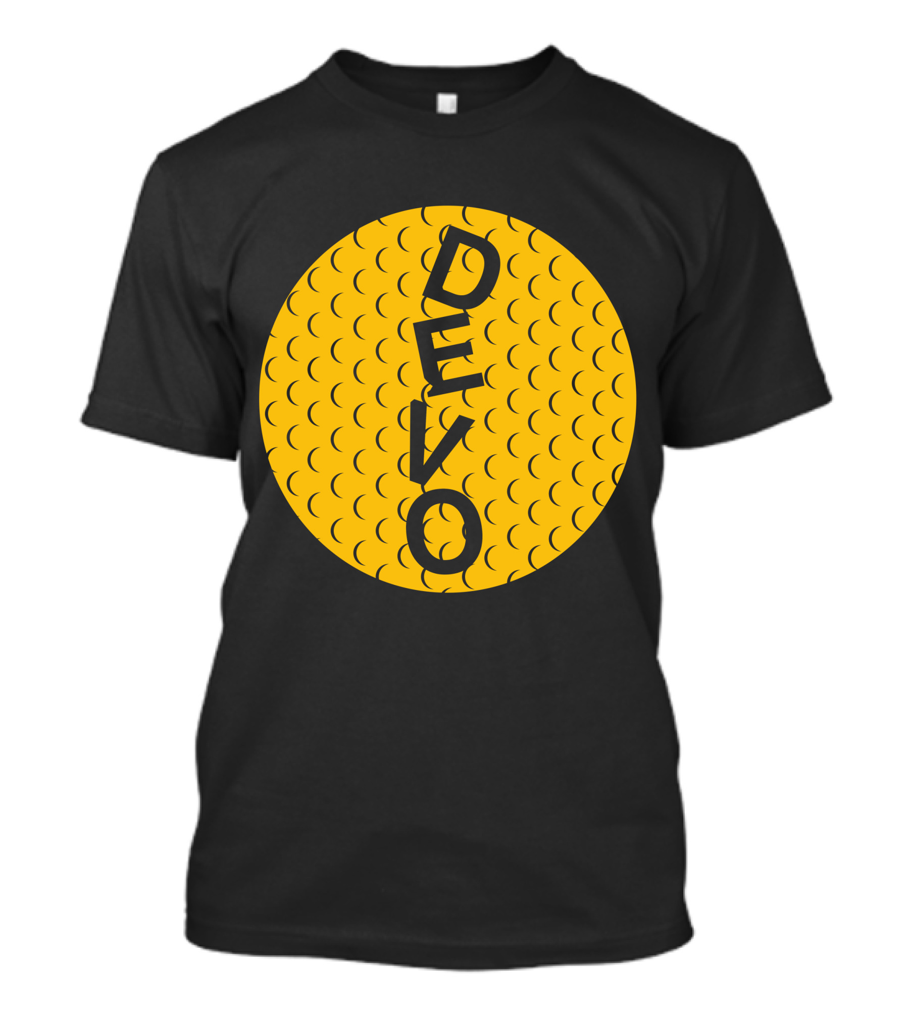 DEVO Yellow Golf Ball T-Shirt