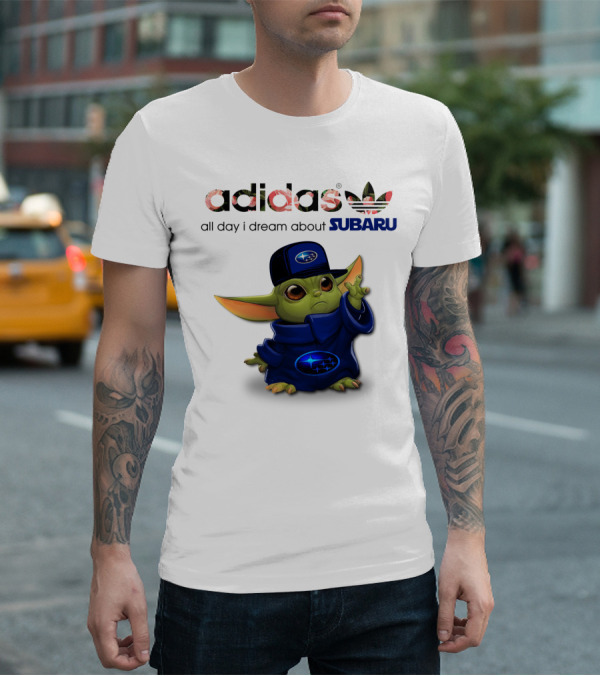 All Day I Dream About Subaru Yoda Character T-Shirt