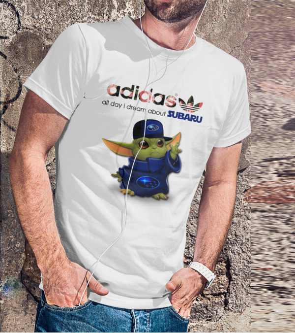 All Day I Dream About Subaru Yoda Character T-Shirt