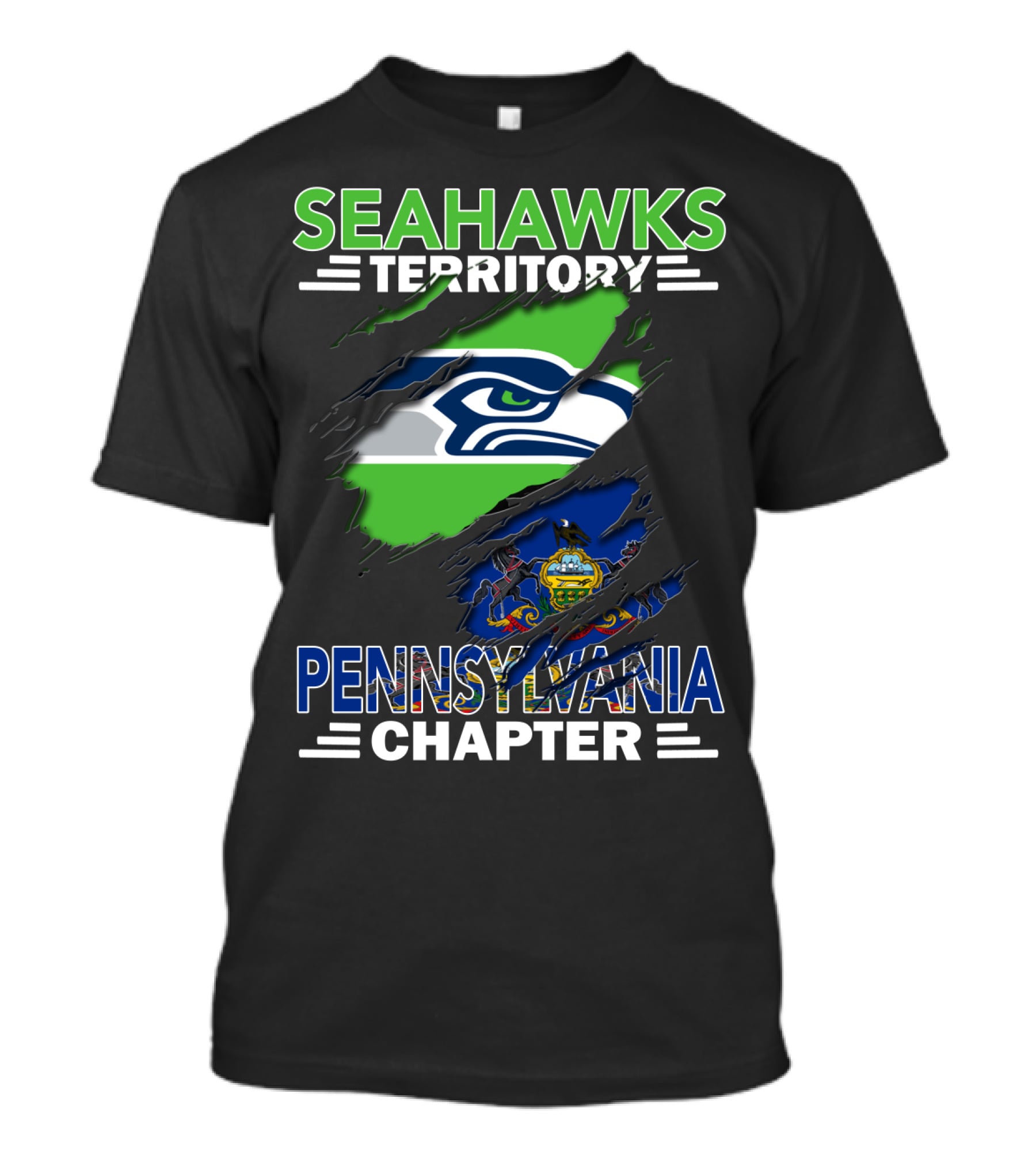 SEAHAWKS TERRITORY PENNSYLVANIA CHAPTER T-Shirt