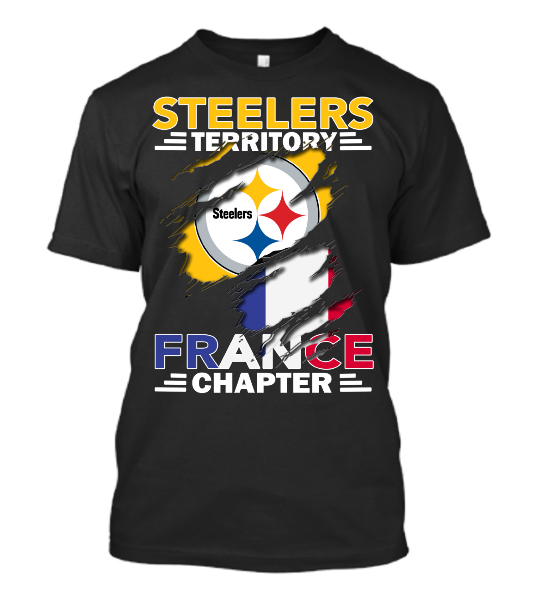Steelers Territory Steelers France Chapter T-Shirt
