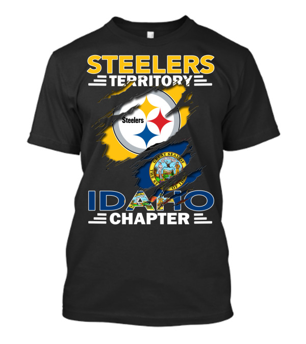 Steelers Territory Idaho Chapter Nfl Fandom Sports Team Pride T-Shirt