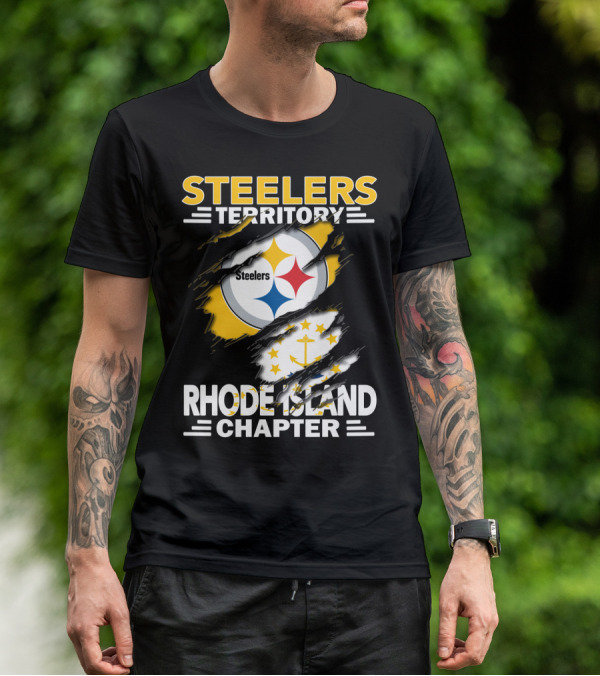 Steelers Territory Rhode Island Chapter Fan Pride T-Shirt