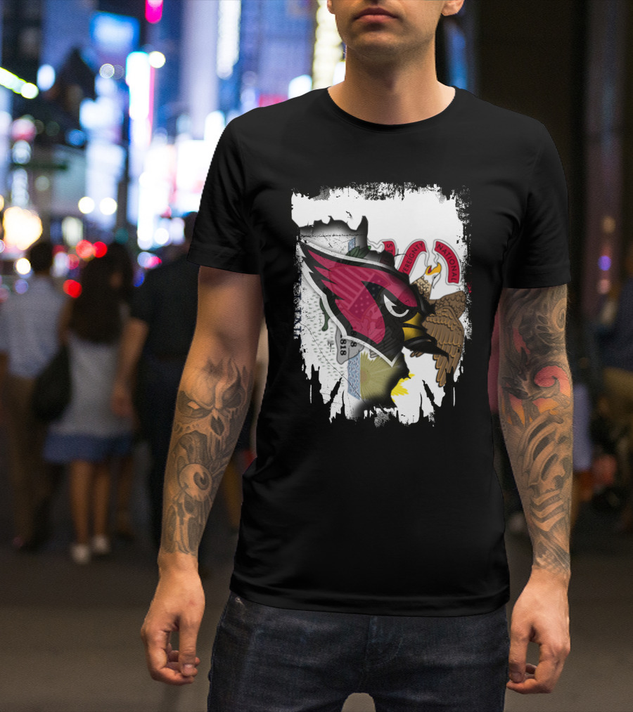 Illinois Pride With Fierce Cardinals Unity T-Shirt