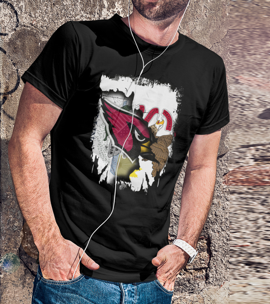 Illinois Pride With Fierce Cardinals Unity T-Shirt