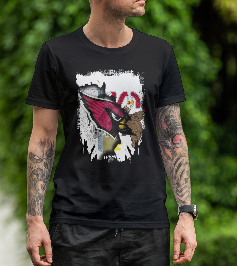 Illinois Pride With Fierce Cardinals Unity T-Shirt