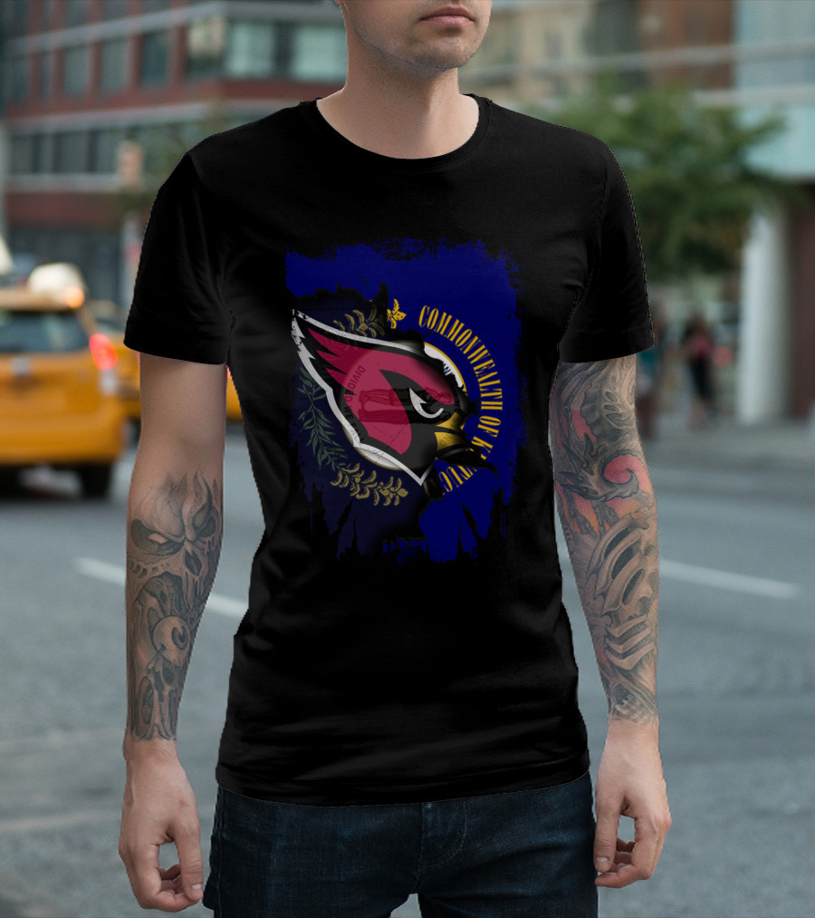 Together Kentucky Commonwealth With Cardinals Emblem T-Shirt