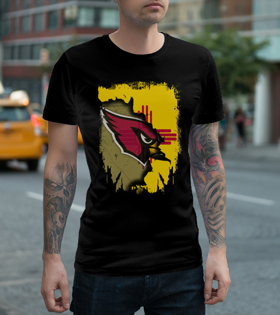 Together New Mexico Flag with Cardinals T-Shirt