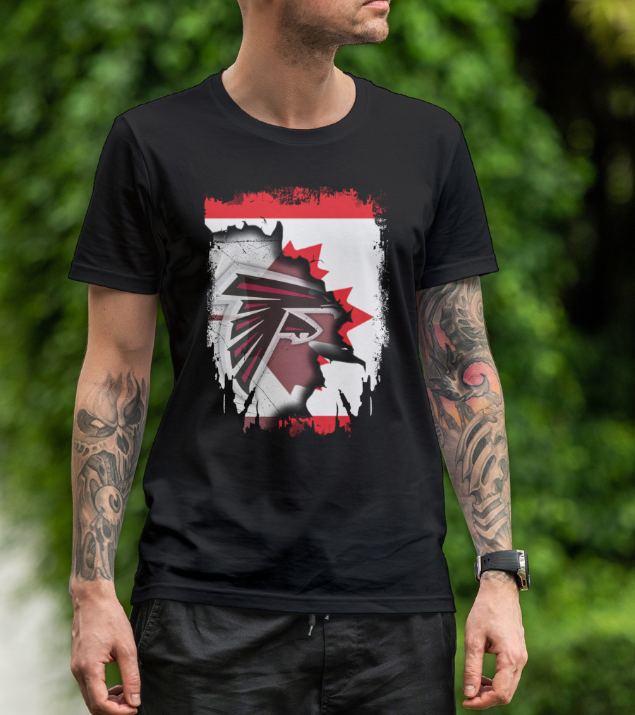 Together Canada Falcons Flag Integration T-Shirt