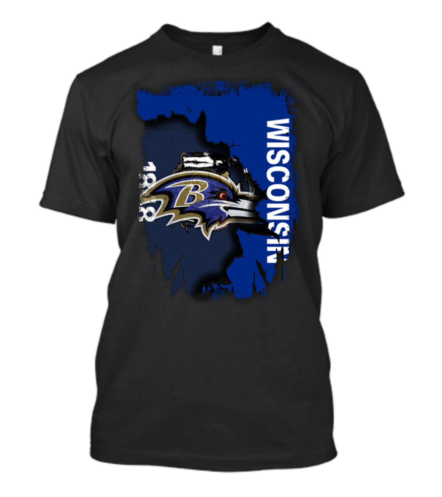Wisconsin 1996 Ravens T-Shirt