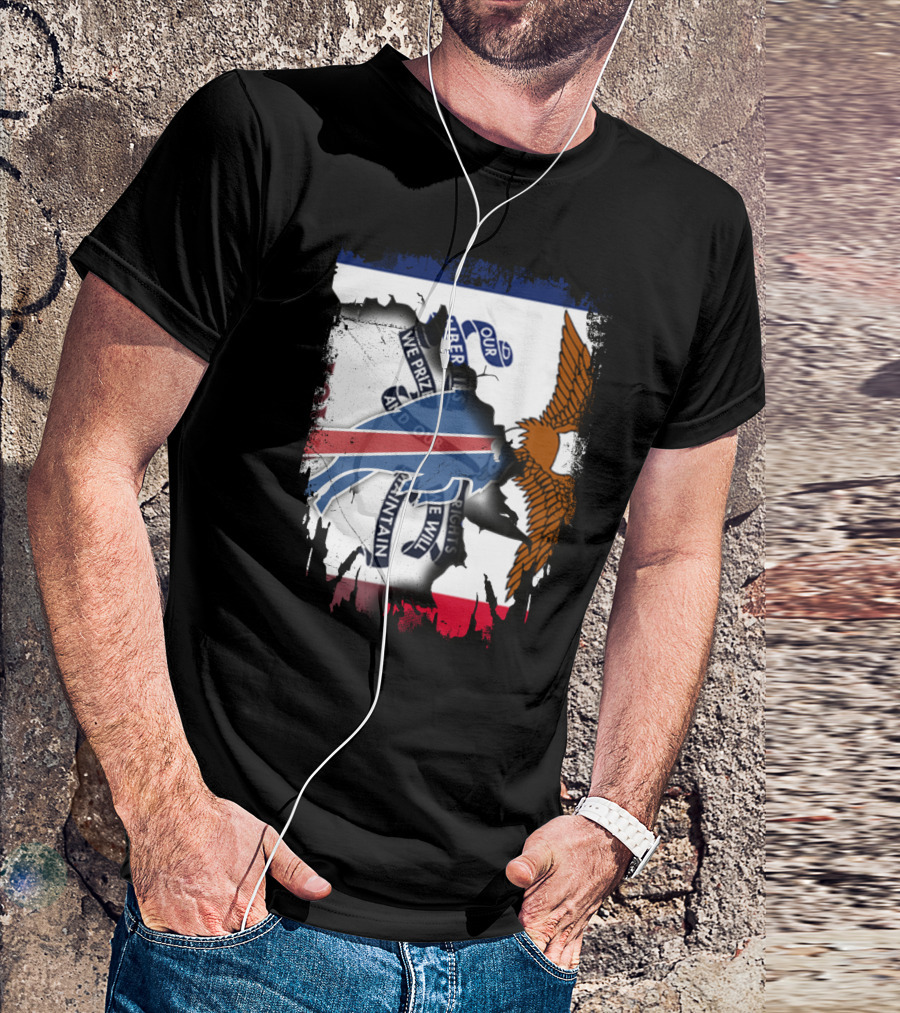 Together Iowa Our Liberties We Prize Buffalo T-Shirt