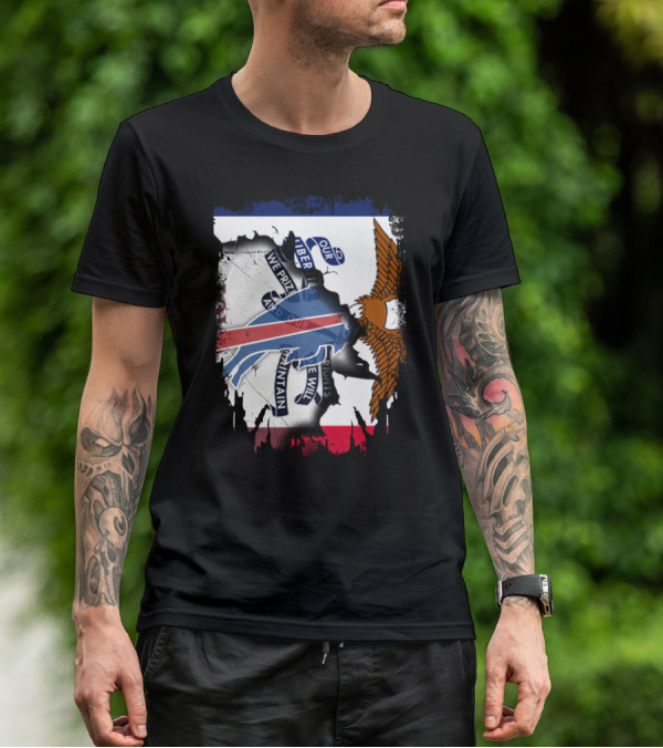 Together Iowa Our Liberties We Prize Buffalo T-Shirt