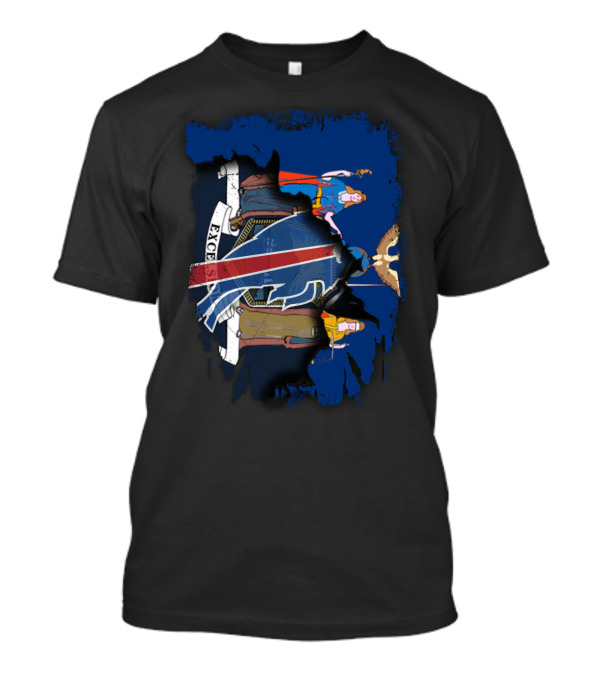 Together New York Emblem With Bills Crest T-Shirt