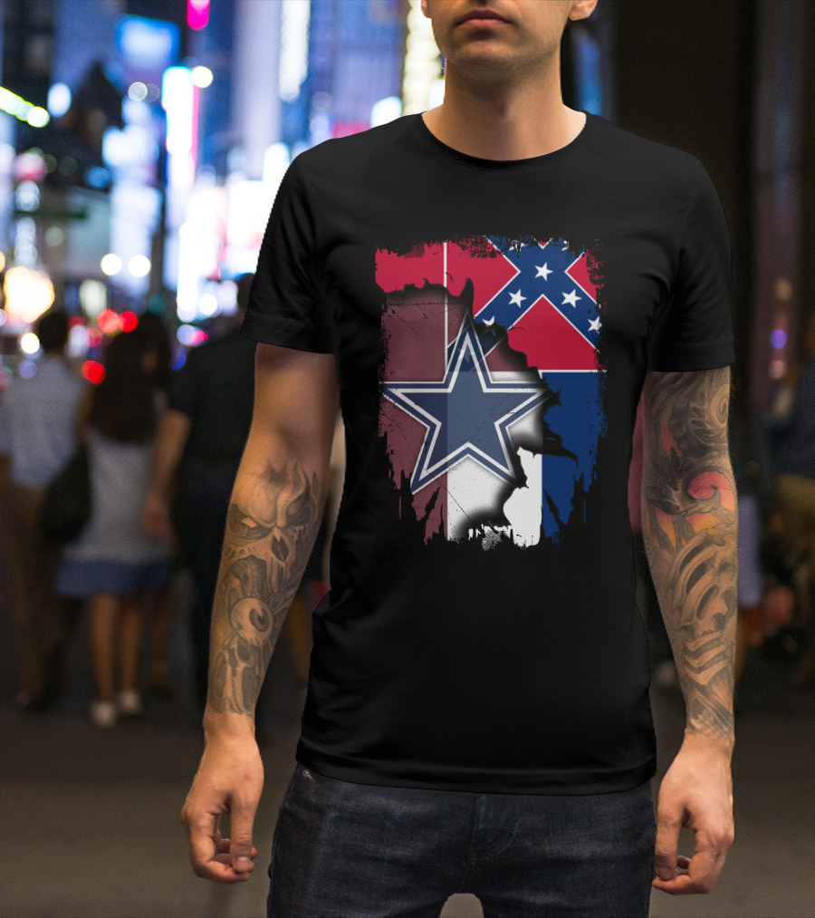 Together Mississippi Southern Cowboys Fusion T-Shirt