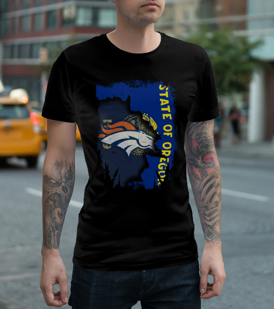 Together Oregon State Of Broncos T-Shirt