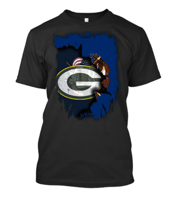 Packers Together Utah State Pride American Eagle Flag T-Shirt