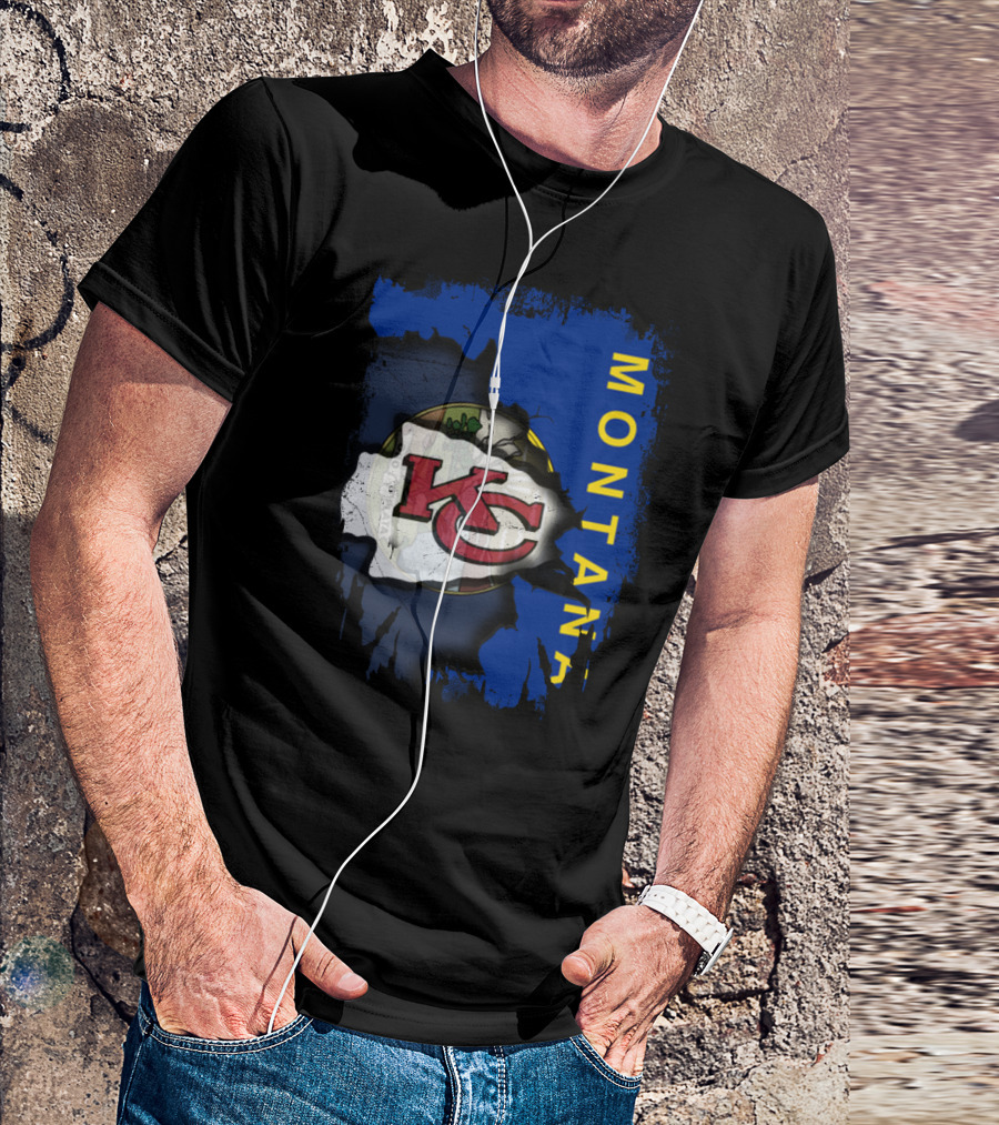 Montana Chiefs Logo Integration T-Shirt